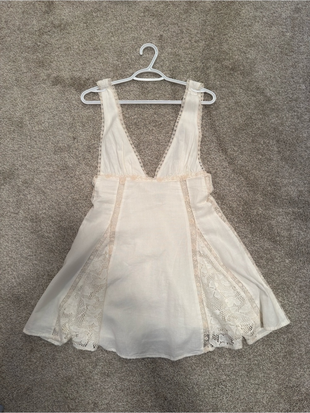 Zara White lace dress